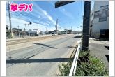 前面道路：北側約25ｍ幅