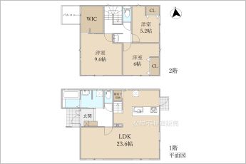 3LDK※図面と現況に相違ある場合には現況優先とします。