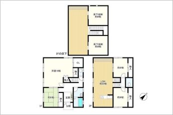 4LDK+小屋裏収納