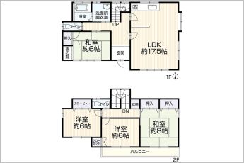 4LDK※図面と現況に相違ある場合には現況優先とします。