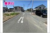 前面道路：北側約6ｍ幅