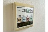 雨の日のお洗濯や部屋干し衣類等の乾燥に大活躍な浴室乾燥暖房機付き！