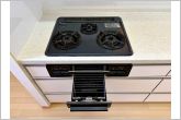 三口コンロでお料理のスピードアップ！