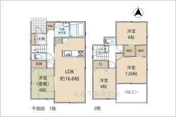 4LDK※図面と現況に相違ある場合には現況優先とします。