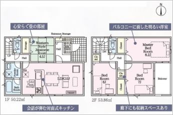 4LDK※図面と現況に相違ある場合には現況優先とします。