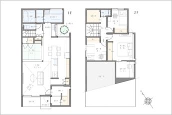 3SLDK＋タタミコーナー4帖※図面と現況に相違ある場合には現況優先とします。