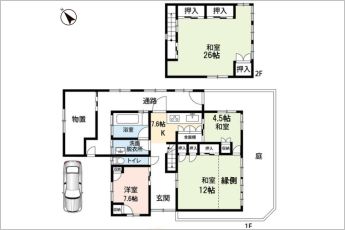 4K※図面と現況に相違ある場合には現況優先とします。
