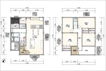 4LDK※図面と現況に相違ある場合には現況優先とします。