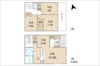 リーブルガーデン豊川市三蔵子町第1期　1号棟