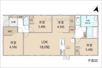 4LDK※図面と現況に相違ある場合には現況優先とします。