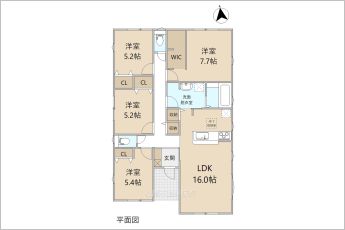 リーブルガーデン新城市平井　1号棟