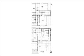 4SLDK※図面と現況に相違ある場合には現況優先とします。