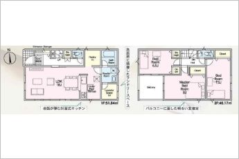 3LDK※図面と現況に相違ある場合には現況優先とします。