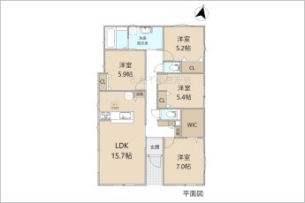 リーブルガーデン新城市平井60期　2号棟