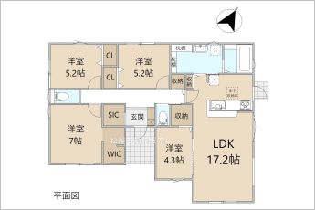 リーブルガーデン磐田堀之内4期　2号棟