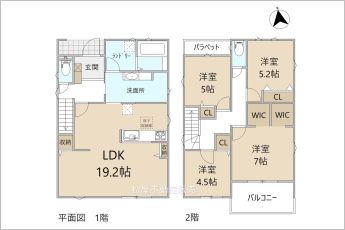 リーブルガーデン知立市来迎寺町第2　3号棟
