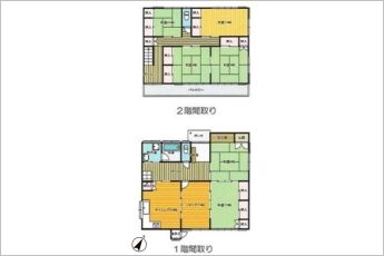 6LDK※図面と現況に相違ある場合には現況優先とします。