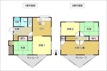 4LDK※図面と現況に相違ある場合には現況優先とします。