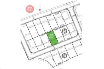【35号地】※図面と現況に相違ある場合には現況優先とします。