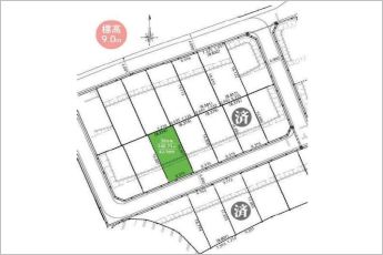 【36号地】※図面と現況に相違ある場合には現況優先とします。