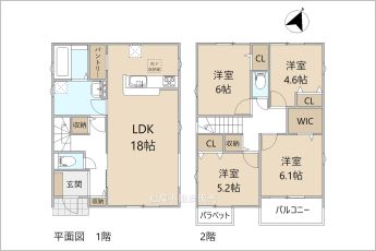 リーブルガーデン高浜市論地町第5　1号棟