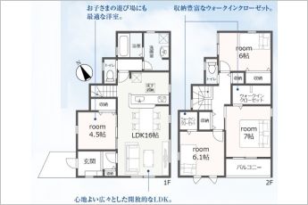 リーブルガーデン中央区志都呂町第2期　1号棟