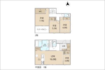 リーブルガーデン中央区舞阪町舞阪3期　2号棟