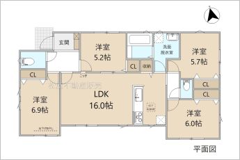 リナージュネクスジー蒲郡市三谷町東4丁目01期　1号棟