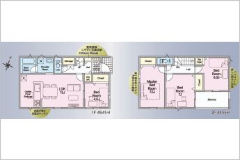 クレイドルガーデン浜名区西美薗第1　2号棟