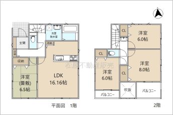 4LDK※図面と現況に相違ある場合には現況優先とします。