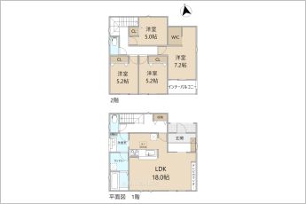 リーブルガーデン浜名区引佐町井伊谷2期　1号棟