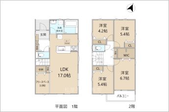 リーブルガーデン豊橋市東脇3丁目60期　2号棟