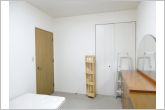 クローク付でお部屋を最大限広くご活用いただけます
