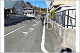 前面道路：南西約8ｍ幅