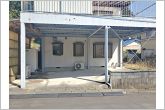 屋根付きカースペースで大切な車を雨から守れます。