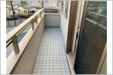 陽当たり良好で、晴れた日には洗濯物がカラッと乾きますね
