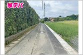 前面道路：北西側約2.7ｍ幅（セットバック済）
