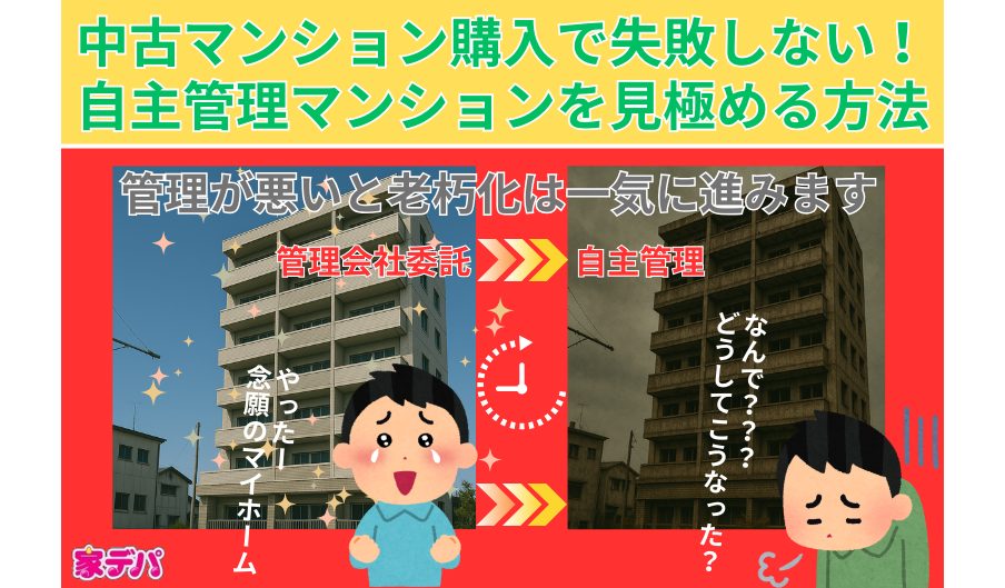 中古マンション購入で失敗しない！自主管理マンションを見極める方法