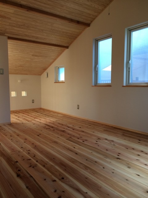 勾配天井の写真