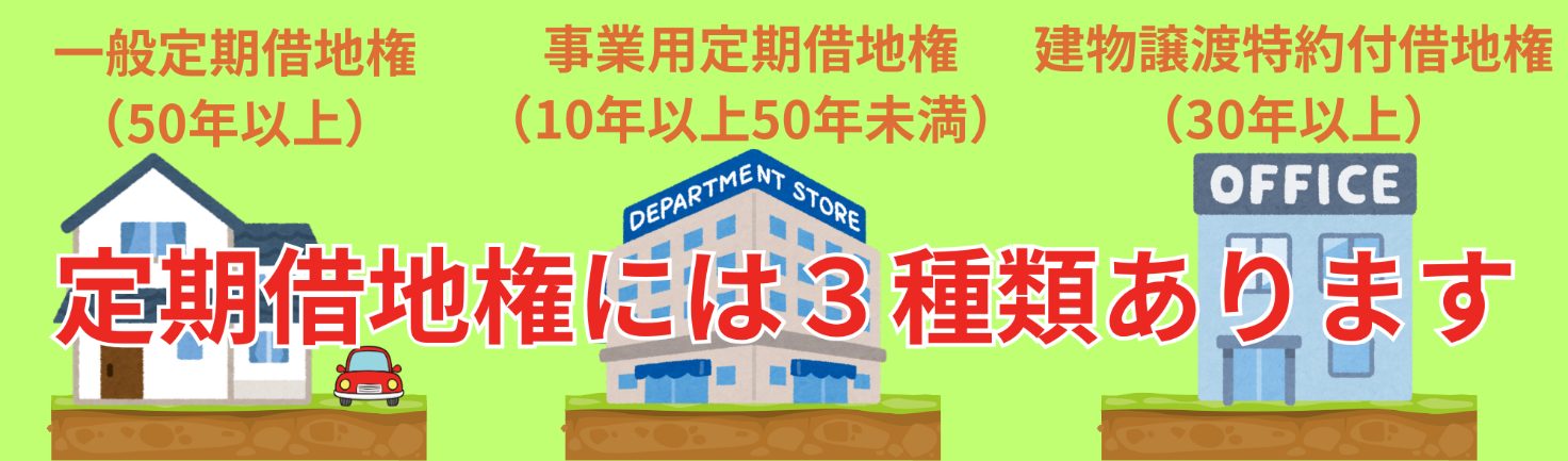 定期借地権とは｜更新がなく満了で終了する借地権