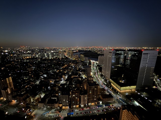 マンションから見た夜景