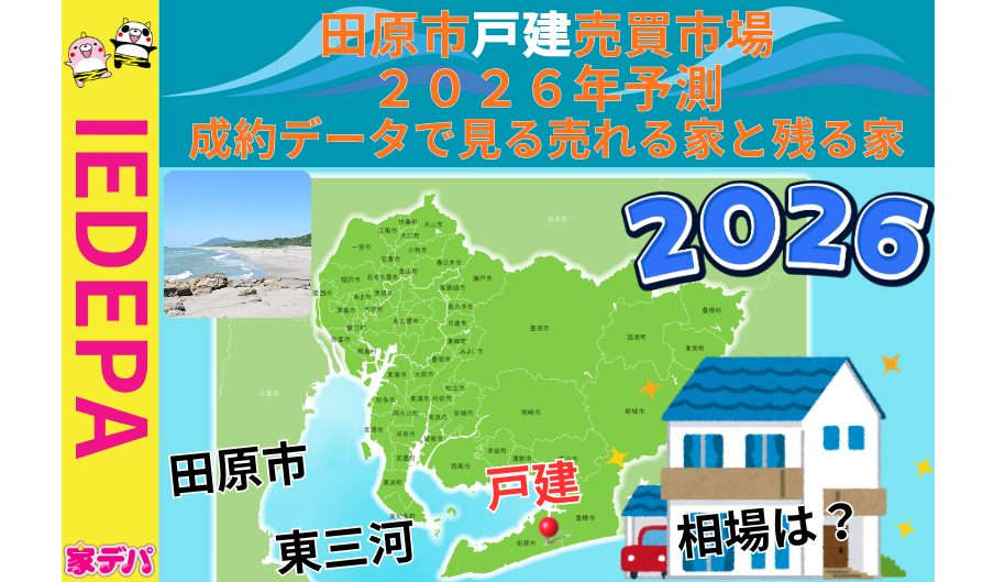 田原市戸建売買市場2026年予測成約データで見る売れる家と残る家