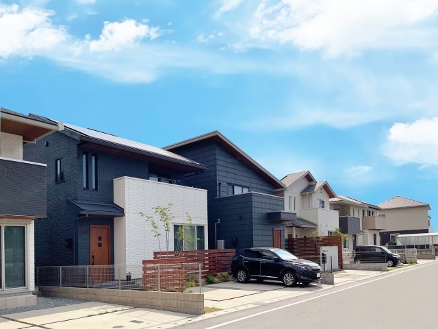 住宅街写真2