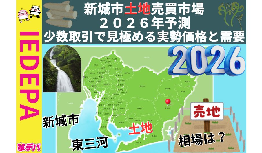 新城市土地売買市場2026年予測少数取引で見極める実勢価格と需要