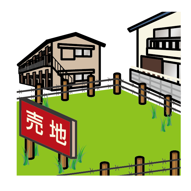 売地イラスト