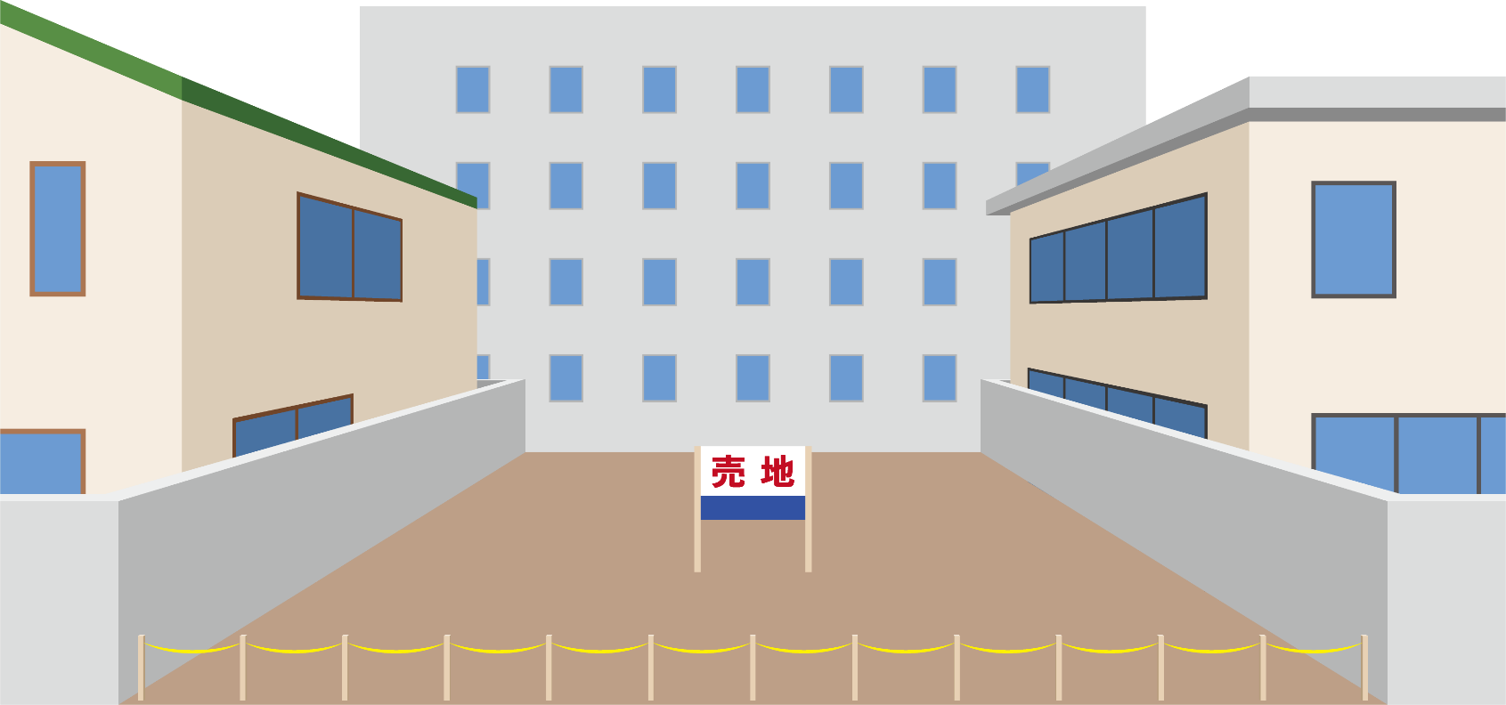 売地イラスト