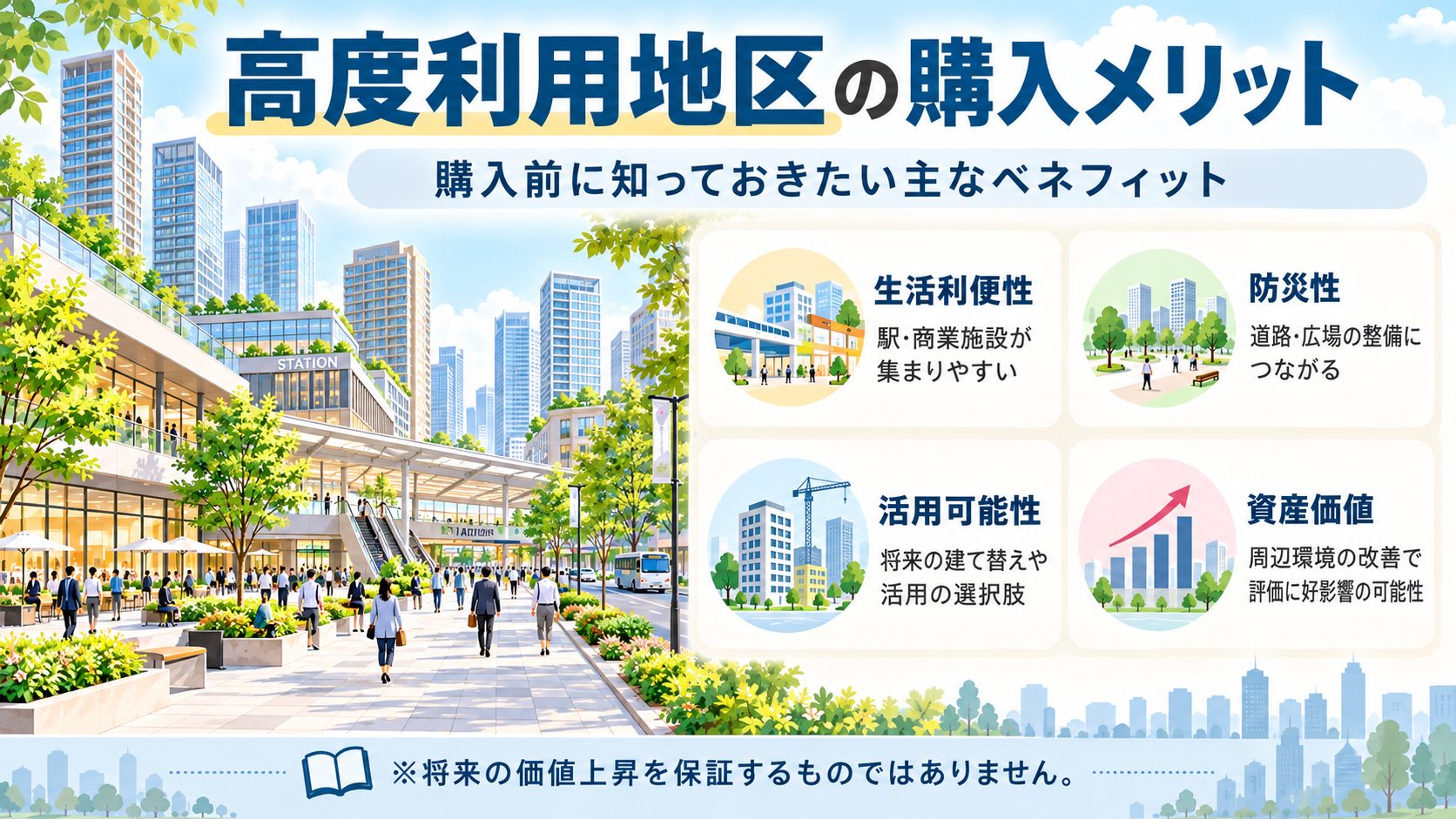 周辺環境の変化が不動産価値を押し上げる可能性もある